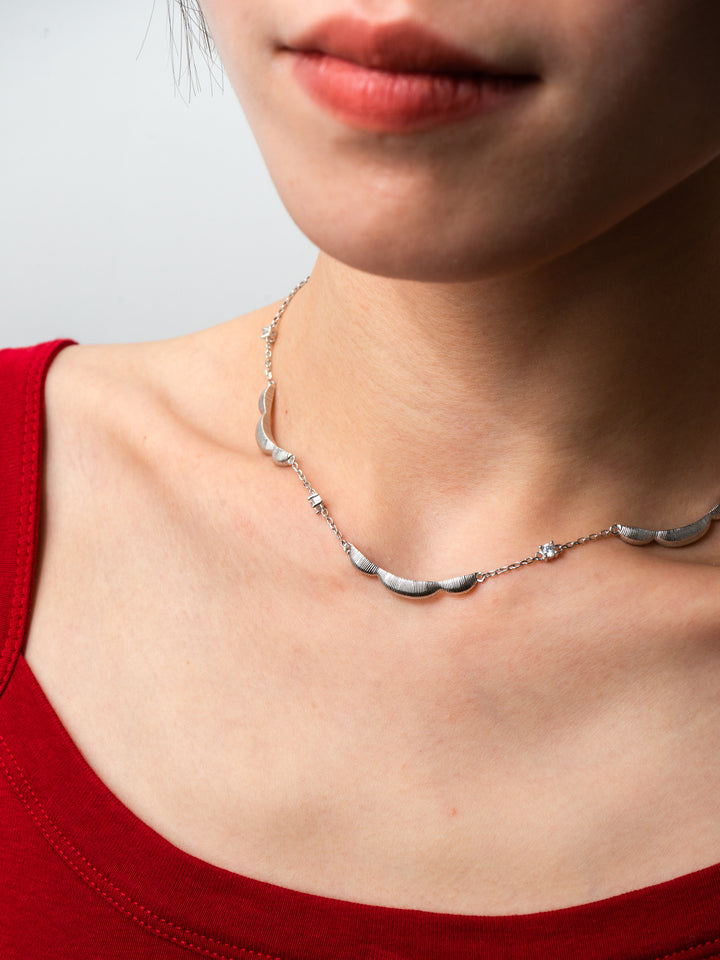 Lunar Arc Necklace