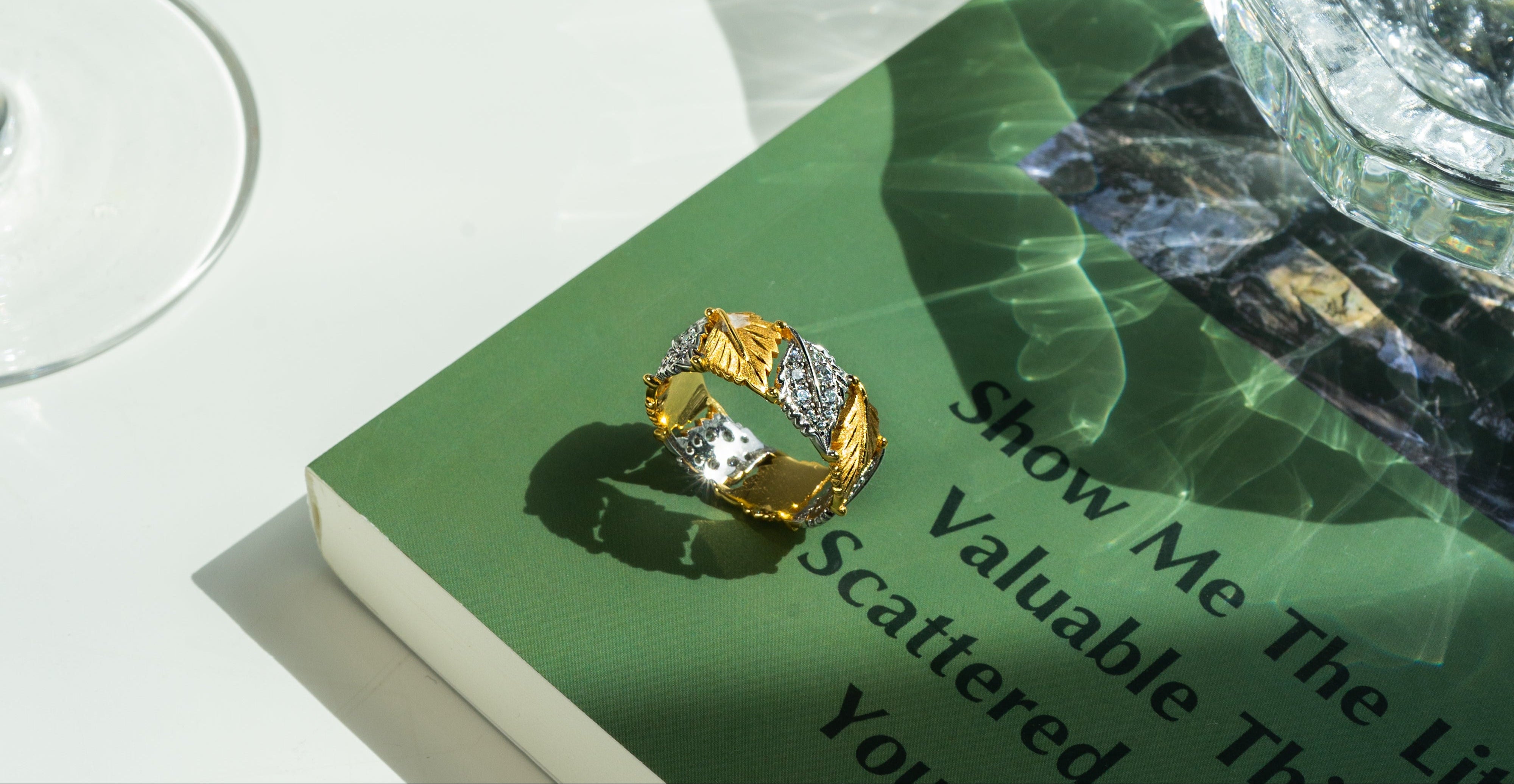 Auric Entwine Ring in 925 Sterling Silver - BE FRUITFUL