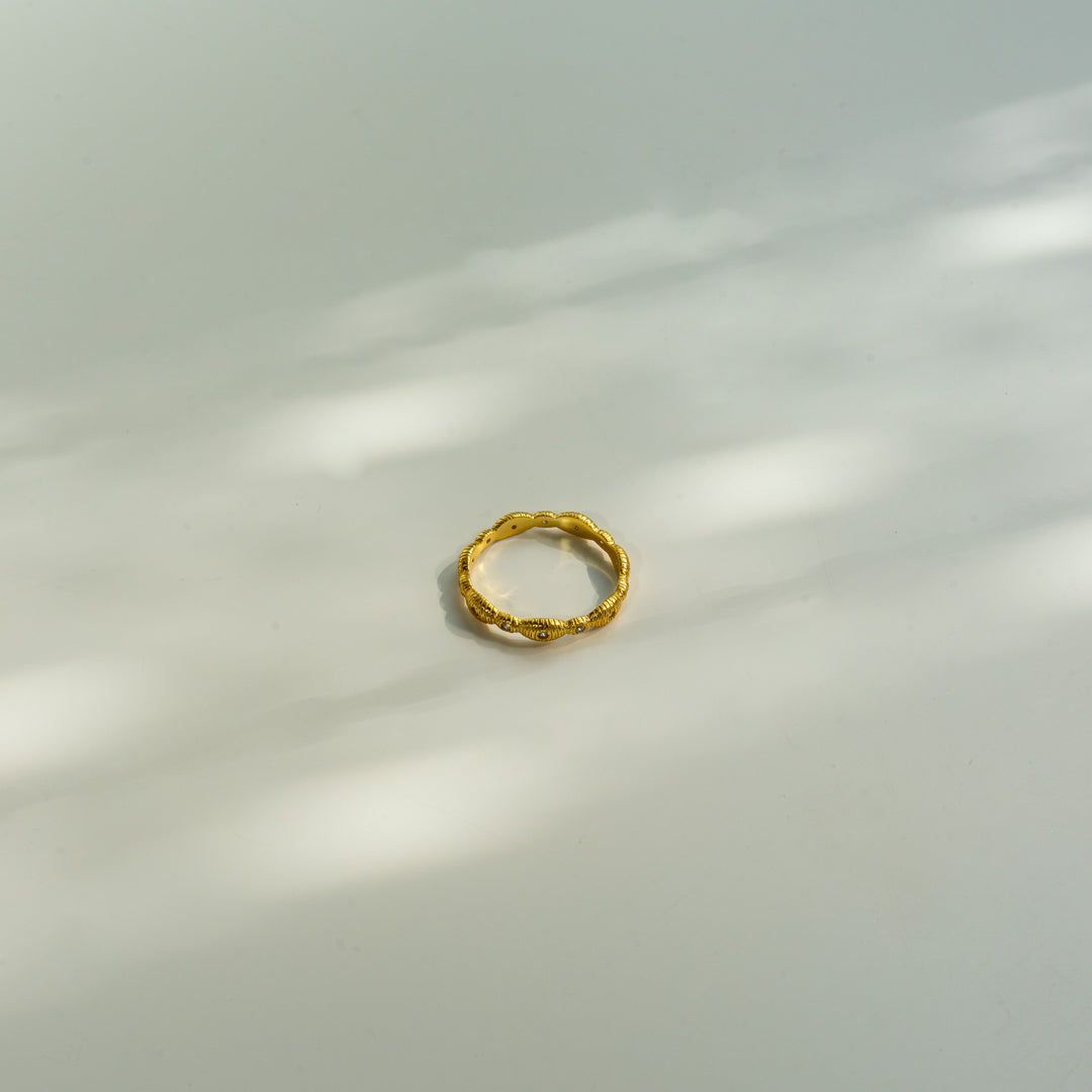 Terra Ridge Ring in 925 Sterling Silver - BE FRUITFUL