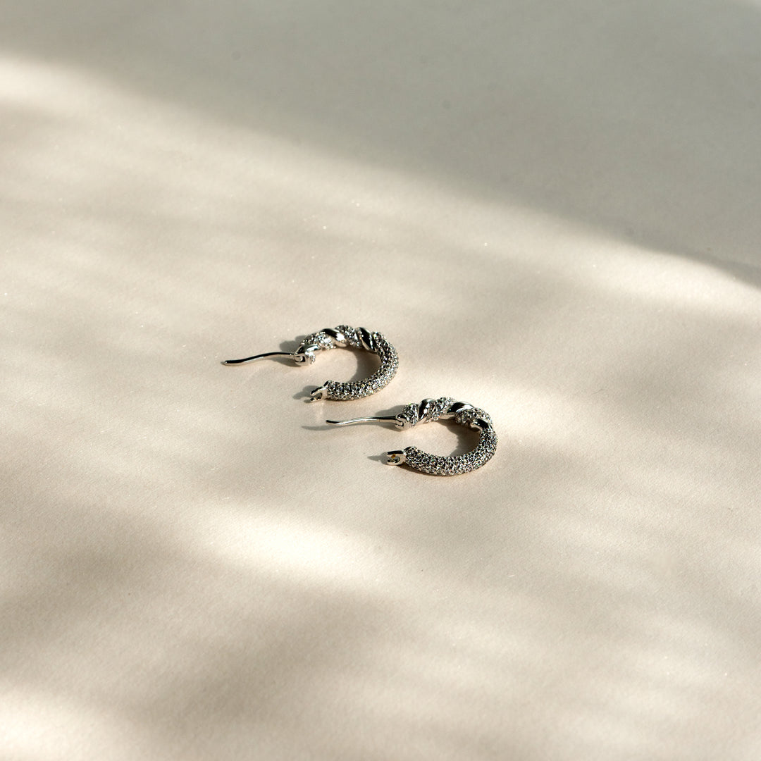 Ondine Earrings in 925 Sterling Silver - BE FRUITFUL
