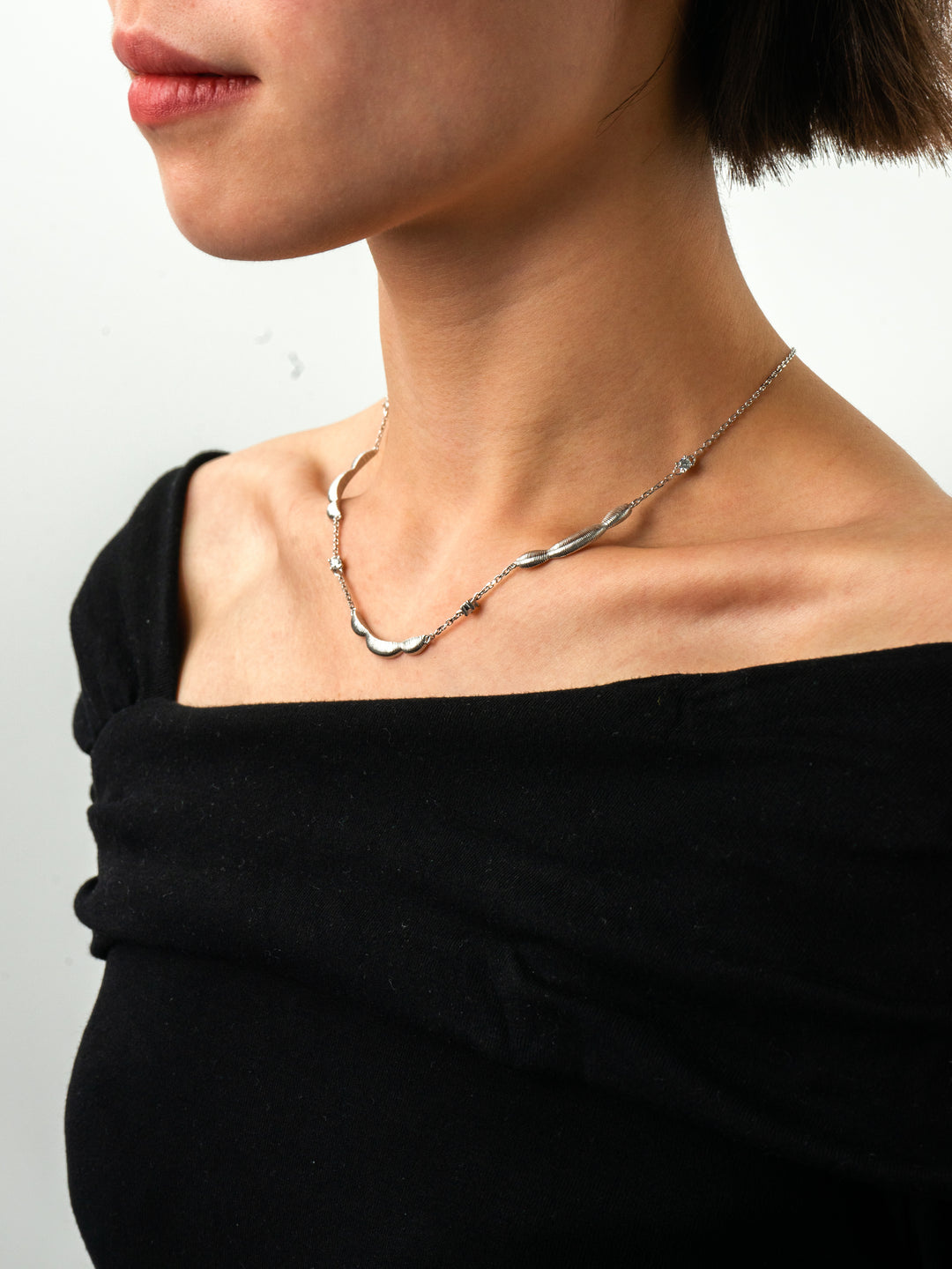 Lunar Arc Necklace