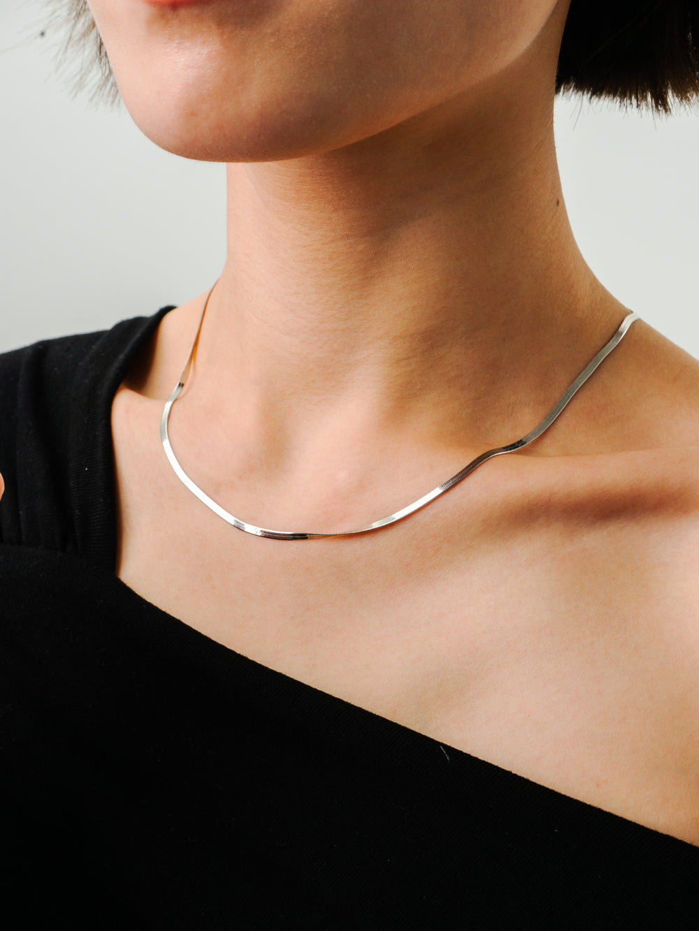 Serpentine Silk Necklace in 925 Sterling Silver - BE FRUITFUL