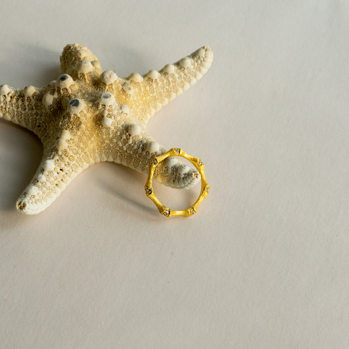 Bamboo whisper Ring