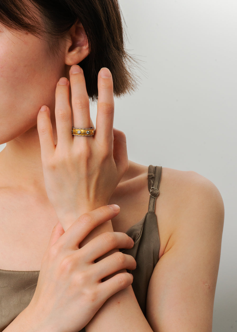 Solara Sigil Ring in 925 Sterling Silver - BE FRUITFUL