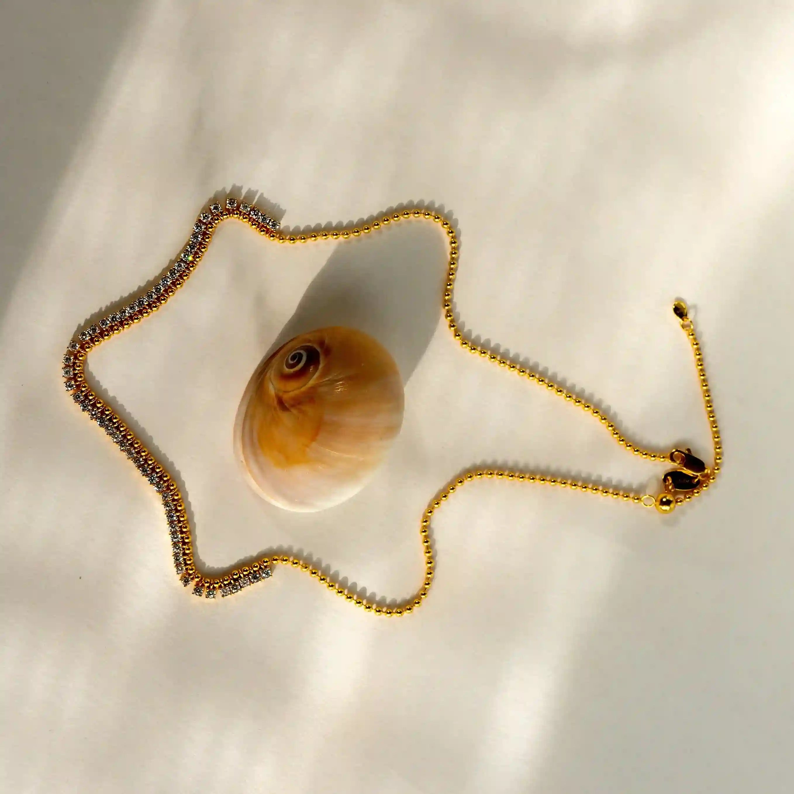 Falling Galaxy Necklace in 925 Sterling Silver - BE FRUITFUL