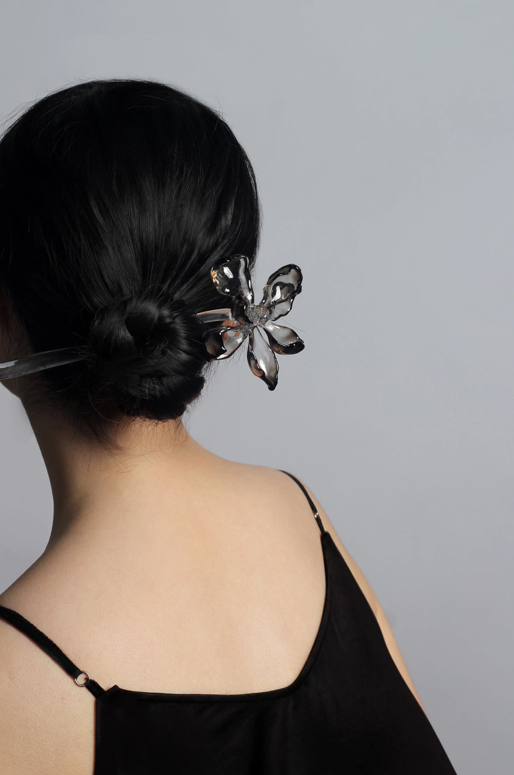 High-Transparency Acrylic Magnolia Hairpin befruitful - 6